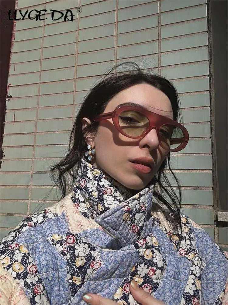 Fashion Patchwork Printed Cotton Long Coat Women Belt Full Sleeve 2023 Autumn Trench Female Vintage Turn Down Collar Streetwear