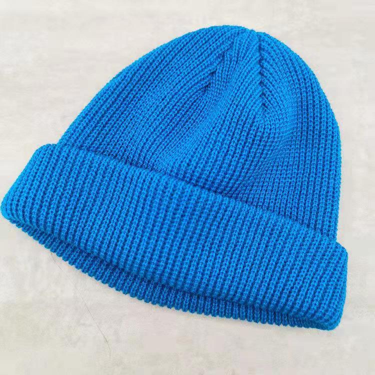 Fashion Hip Hop Beanie Knitted Hat Men Skullcap Women Winter Warm Brimless Baggy Melon Cap Cuff Docker Fisherman Beanies Hats | TageUnlimited