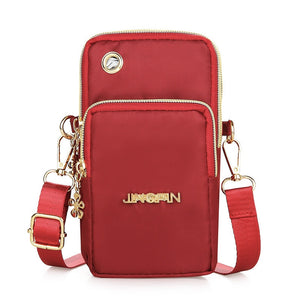Small Shoulder Bag Nylon Women Mobile Phone Bag Mini Female Messenger Purse Lady Wallet CrossBody Bag Women Handbag | TageUnlimited
