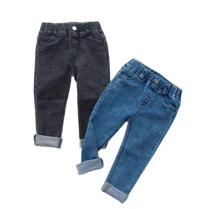 Girls Boys Casual Jeans Pant Baby Kids Children Cool Denim Trousers | Boy's Bottoms, Girl's Bottoms, Kid's Jeans | TageUnlimited