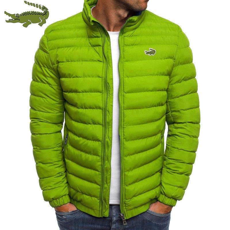 Cartelo Winter Men Warm Packable Jacket Lightweight Men&#39;s Down Filled Bubble Ski Jacket Quilted Thicker Jacket | TageUnlimited