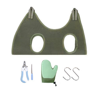 Cat Grooming nail cutting anti scratch bite fixed bag bath Trimming Restraint Bag Pet Beauty hammock hanging Pet Supplies Set | TageUnlimited