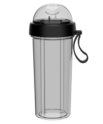 420/600ML Double Drinking Cup Double Straw Couple Water Mug Dual Purpose Portable Large Kettle Student Outdoor Water Bottle. | Drinkware | TageUnlimited