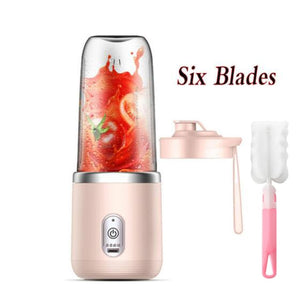Portable Juicer Blender 300ml Electric Fruit Juicer USB Charging Lemon Orange Fruit Juicing Cup Smoothie Blender Machine | TageUnlimited