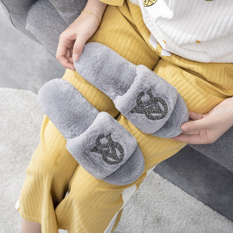 Comemore Spring Male Female Soft Cloud Slippers Sneaker Men Home Plush Fur Flip Flops Ladies Plus Size 44 45 Women Shoes | TageUnlimited