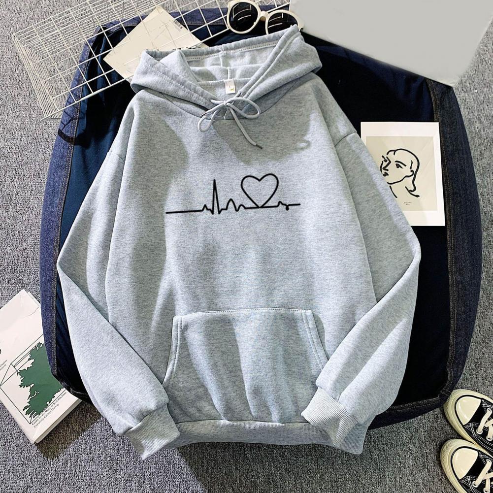 Women Casual Hoodies Autumn Winter New Tricolor Colorblock Letter Print Round Neck Long Sleeve Femininas Pullover Sweater | 0 | TageUnlimited
