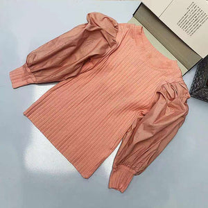 White Baby Girls Long Sleeve Shirt Princess Shirt for Tddler Girl Sweet Pullover Casual Shirt Children Tops Pullover | TageUnlimited