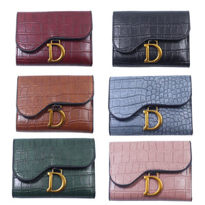 Women Short Wallet Small Fashion Luxury Brand Leather Purse Ladies Card Bag for Women Clutch Female Purse Money Clip Wallet | TageUnlimited