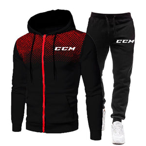 Brand New Fall Men CCM Sets Pants Clothing Sweatsuit Cardigan Fashion Hoodies Clothes Trousers Sportswear Sweatpants Tracksuits | TageUnlimited