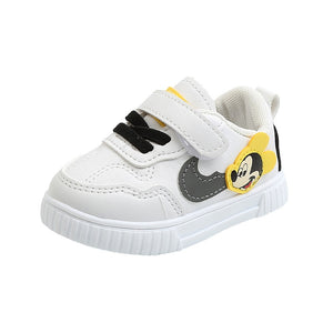 White Casual Shoes For Baby Boy Girl Brand Children Sneaker Mickey Mouse White Kids Sports Shoes Toddler Walking Shoes 0-3 Year | TageUnlimited