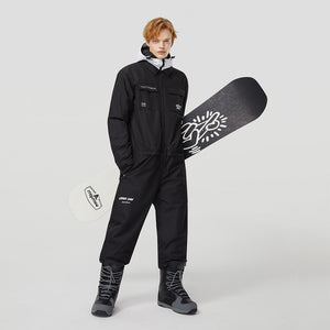 Thick Men Women One-Piece Ski Jumpsuit Outdoor Sports Snowboard Jacket Warm Jump Suit Waterproof Winter Clothes Overalls Hooded | TageUnlimited
