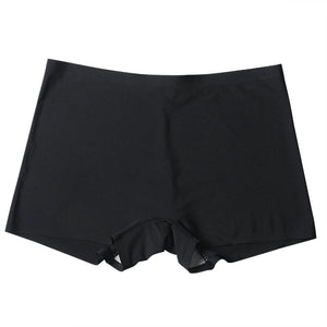 Seamless Short Spandex Ice Silk Safety Shorts Pants Women Boyshorts Under Skirt Underwear Breathable No Curling Boxers for Women | TageUnlimited
