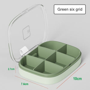 Tcare Travel Pill Organizer Moisture Proof Pills Box for Pocket Purse Daily Pill Case Portable Medicine Vitamin Holder Container | TageUnlimited