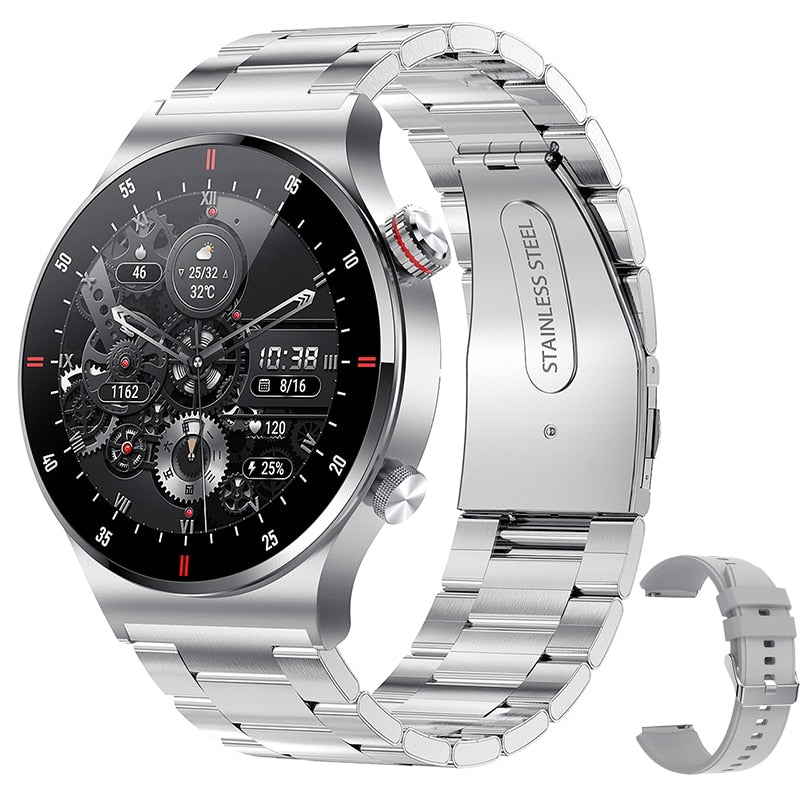 New Bluetooth Call Smart Watch Men Sports Fitness Tracker Waterproof Smartwatch Large HD screen for huawei Xiaomi phone+box | TageUnlimited