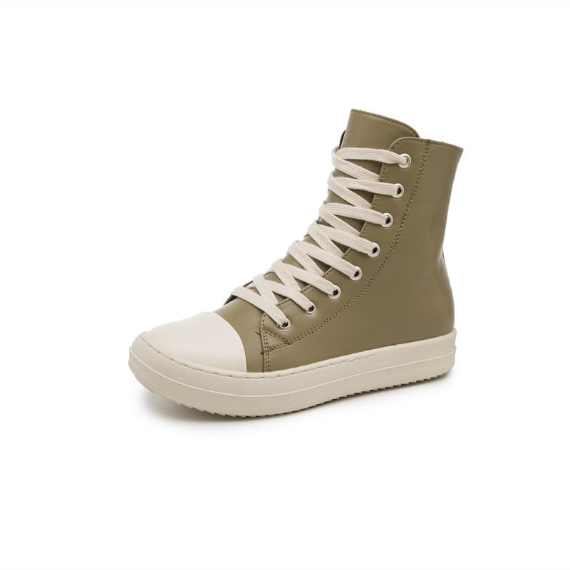 Fashion Women Black Sneakers  Chaussure Femme Women Sneakers Zipper Canvas Casual Shoes Woman Spring Ladies Shoe | TageUnlimited