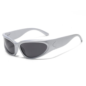 Popular Women Sunglasses  Punk Sunglasses Unique Sports Sun Glasses Men UV400 Goggle Shades Mirror Colorful Y2k Eyewear | TageUnlimited
