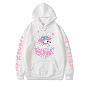 Cute Sanrio Kuromi Hoodie Hooded Sweater Dark Same Style for Men and Women Anime Toys For Girls | 0 | TageUnlimited