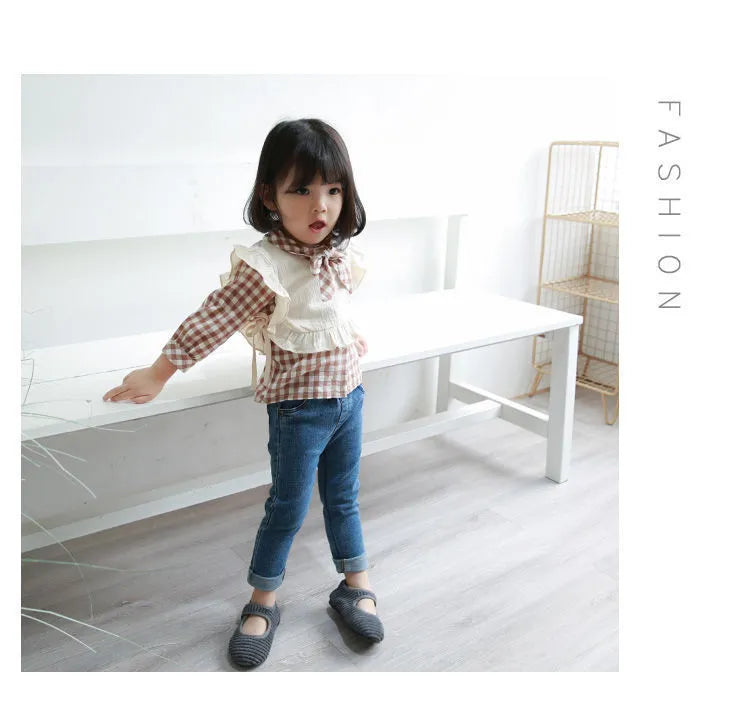 Girls Boys Casual Jeans Pant Baby Kids Children Cool Denim Trousers