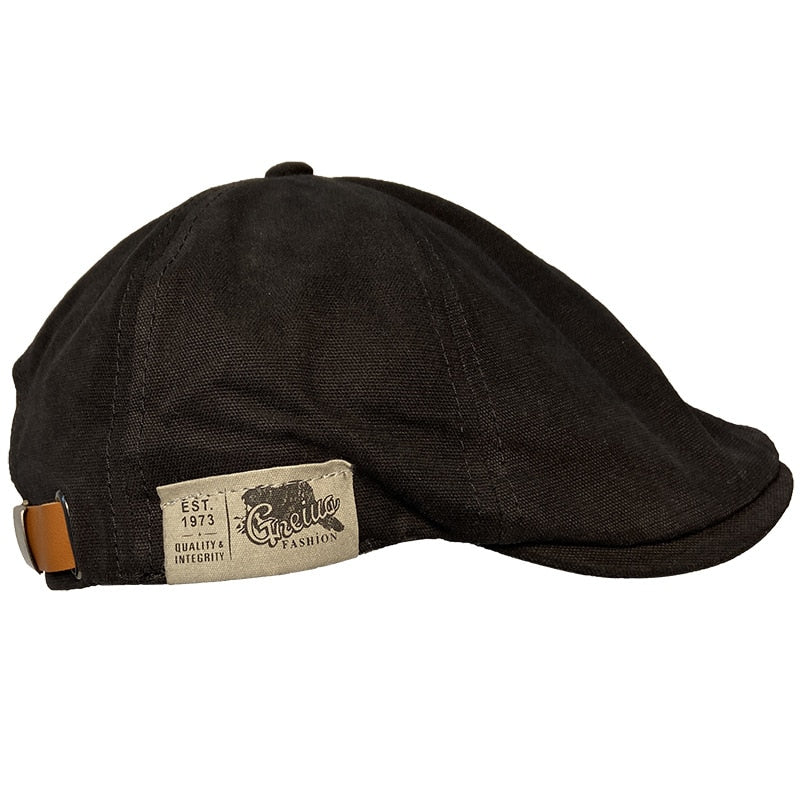 New Wearing Style Men Hats Berets British Western Style Ivy Cap Classic Woman Vintage Cotton And Linen Beret | TageUnlimited