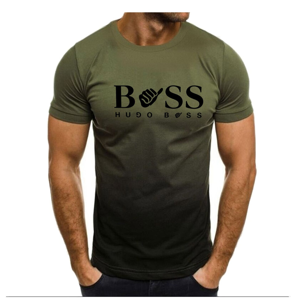 Men's T-shirt short sleeve solid men's loose t-shirt men's top brand new brand men's 3D T-shirt short sleeve | TageUnlimited