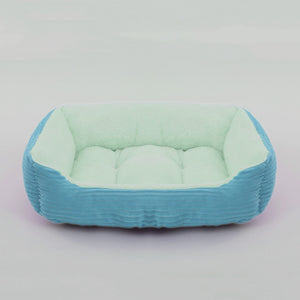 Bed for Dog Cat Pet Square Plush Kennel Medium Small Dog Sofa Bed Cushion Pet Calming Dog Bed House Pet Supplies Accessories | TageUnlimited