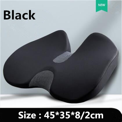 Cushion Non-Slip Orthopedic Memory Foam Coccyx Cushion for Tailbone Sciatica back Pain relief Comfort Office Chair Car Seat | TageUnlimited