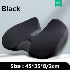 Cushion Non-Slip Orthopedic Memory Foam Coccyx Cushion for Tailbone Sciatica back Pain relief Comfort Office Chair Car Seat | TageUnlimited