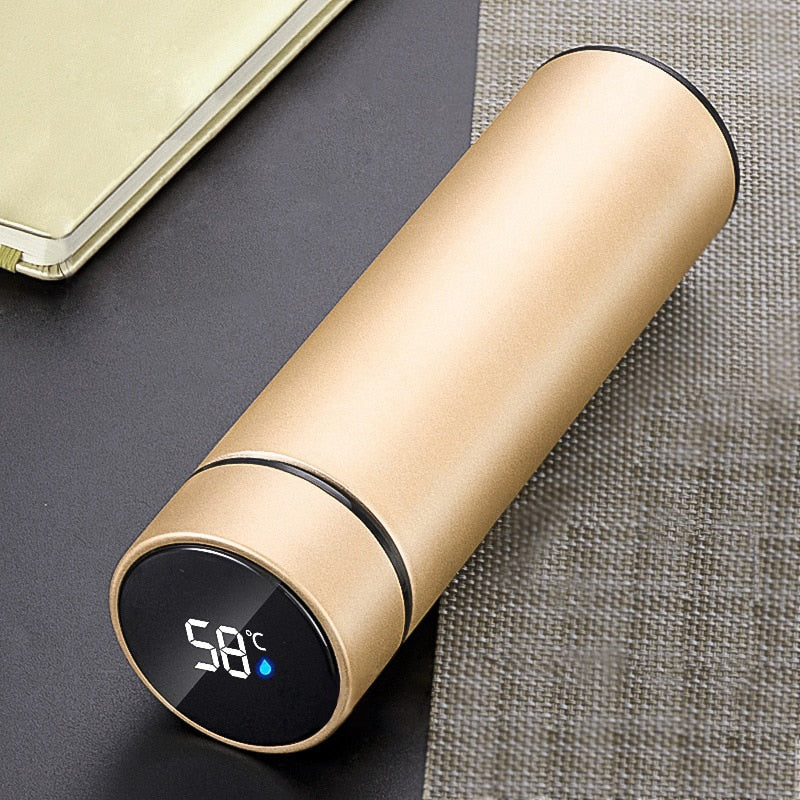 Smart digital water bottle keeps cold and heat thermal bottle Stainless Steel Thermos for baby children kids terms | 0 | TageUnlimited