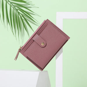 Unistybag Wallets for Women Luxury Designer Wallet Fashion Purses Solid Cute Small Wallet PU Girl Clutch Purse | TageUnlimited