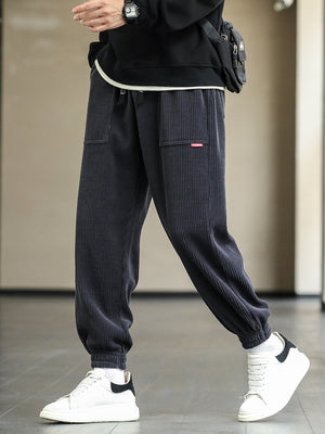 New Autumn Winter Corduroy Sweatpants Men Baggy Joggers Fashion Streetwear Loose Casual Harem Pants Plus SIze 8XL | 0 | TageUnlimited