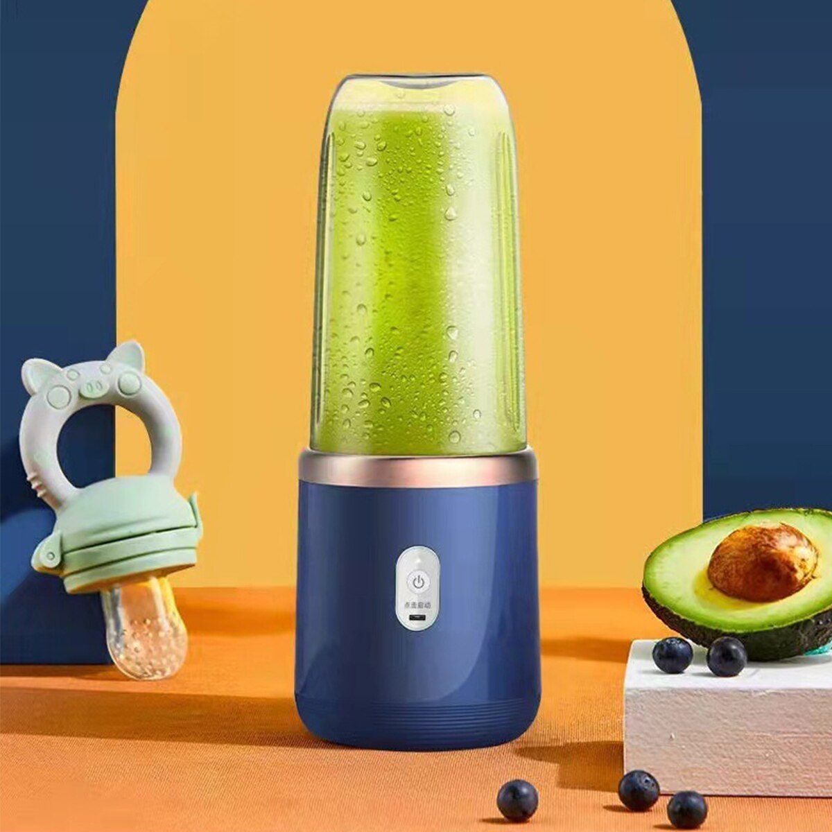 Portable Blender Bottle Electric 6 Blades Multifunction Juice Blender Fresh Juice Smoothie Blender Ice CrushCup Food Processor | TageUnlimited