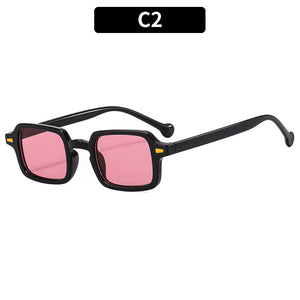 Luxurious Rectangle Sunglasses Women Oval Vintage Brand Designer Square Sun Glasses Men Shades Female Eyewear Anti-glare UV400 | TageUnlimited