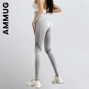 Women Seamless New Tights High Waist Women Leggings Large Size Sporty Yoga Leggings Gym Scrunch Yoga Pants Women Female | TageUnlimited