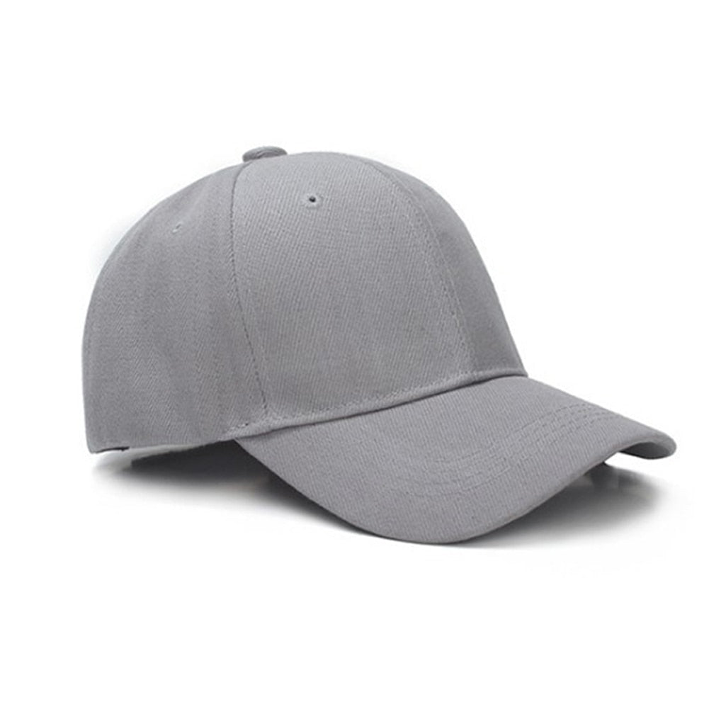 Unisex Hat Plain Curved Sun Visor Hat Outdoor Dustproof Baseball Cap Solid Color Fashion Adjustable Leisure Caps Men Women | TageUnlimited