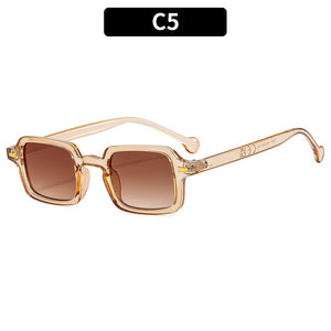 Luxurious Rectangle Sunglasses Women Oval Vintage Brand Designer Square Sun Glasses Men Shades Female Eyewear Anti-glare UV400 | TageUnlimited