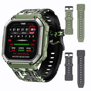 New Smart Watch Men Big Battery Music Play Fitness Tracker Bluetooth Dial Call Sport Smartwatch Men for IOS Android | TageUnlimited