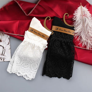 Women Black Lace Stockings Hollow Transparent Lace Stockings Pure Cotton Japanese Fleece Socks  Quilt Color Princess Socks | TageUnlimited