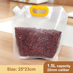 Grains Storage Packaging Bag Cereals Moisture Insect Proof Sealed Bag Thickened Portable Food Rice Bean Container Nozzle Bag | TageUnlimited