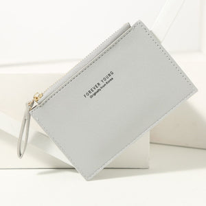 Unistybag Wallets for Women Luxury Designer Wallet Fashion Purses Solid Cute Small Wallet PU Girl Clutch Purse | TageUnlimited