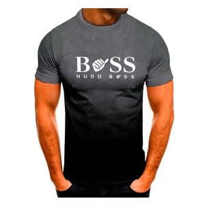Men's T-shirt short sleeve solid men's loose t-shirt men's top brand new brand men's 3D T-shirt short sleeve | TageUnlimited