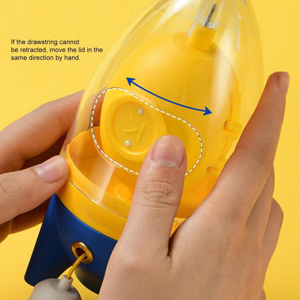 Rocket Manual Golden Egg Puller Scrambler Household Egg White Yolk Mixer Albumen Blender Without Breaking Eggs Kitchen Tools | TageUnlimited