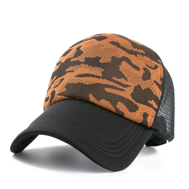 Unisex Cap Casual Plain Mesh Baseball Cap Adjustable Snapback Hats. | TageUnlimited