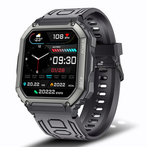 Smart Watch Men Big Battery Music Play Fitness Tracker Bluetooth Dial Call Sport Smartwatch Men for IOS Android | TageUnlimited
