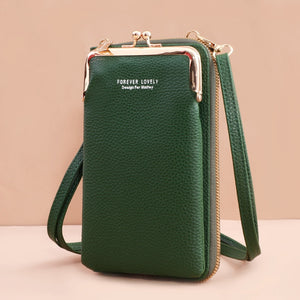 3 Style Women Bags Soft Leather Wallets Touch Screen Cell Phone Purse Crossbody Shoulder Strap Handbag for Lady | TageUnlimited