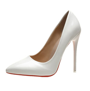 Fashion High Heels 35-45 Plus Size Women Shoes 12cm Thin Stiletto Banquet Wedding Shoes Sexy Pointed Toe Ladies Party Shoes | TageUnlimited