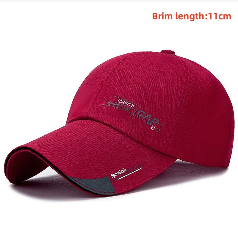 Fashion Men&#39;s Summer Hat Sport Baseball Caps Outdoor Running  Visor Cap Sunscreen Cotton Mesh snapback Caps For Men women | TageUnlimited