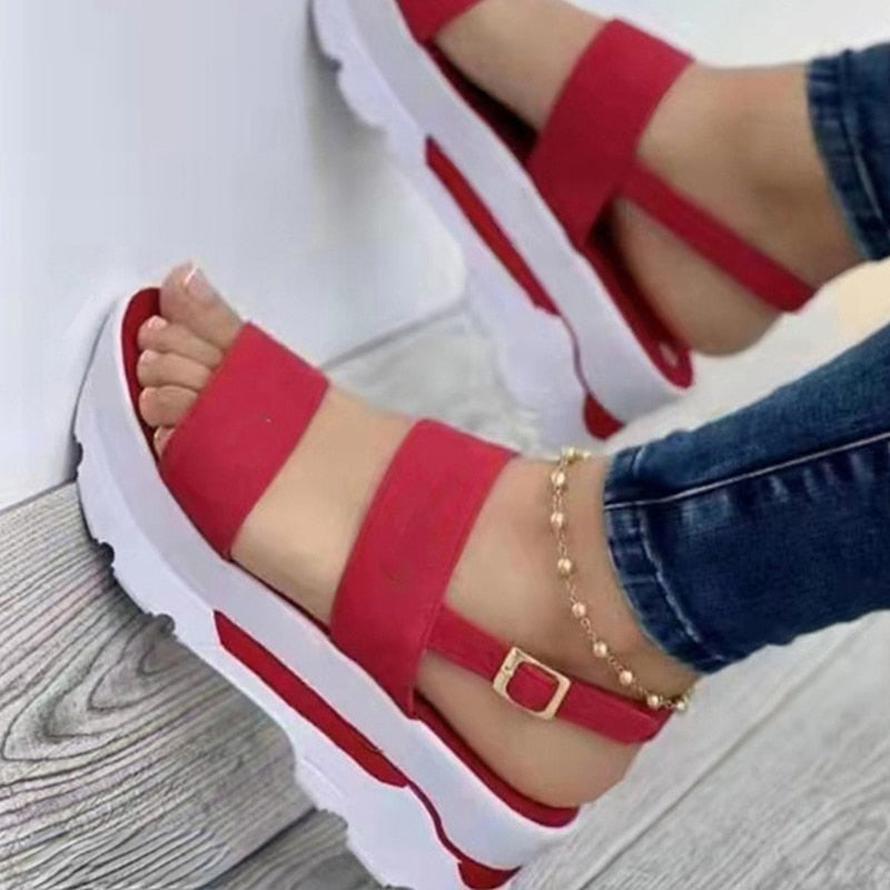 Women Sandals Lightweight Heels Sandals Summer Shoes For Women Wedge Sandal With Platform Sandalias Mujer Wedges Shoes Female | TageUnlimited