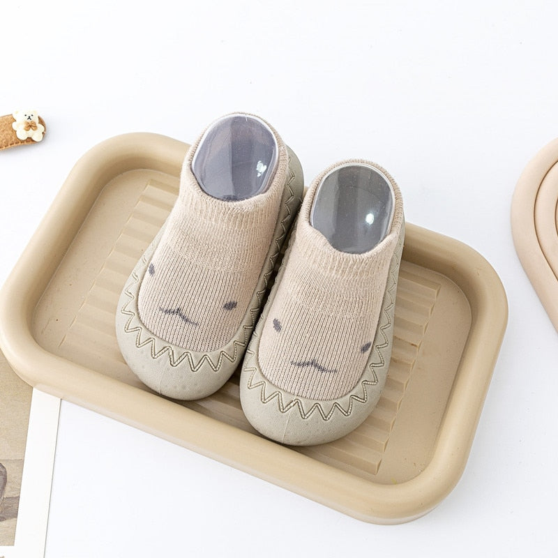 Baby Socks Shoes Baby Cute Cartoon Shoes Kids Boy Rubber Sole Child Floor Sneaker Toddler Girls First Walker Shoes For Newborns | TageUnlimited