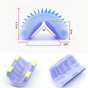 Cat Self Groomer With Catnip Soft Cats Wall Corner Massage Cat Comb Brush Rubs The Face With A Tickling Comb Pet Grooming Supply | TageUnlimited
