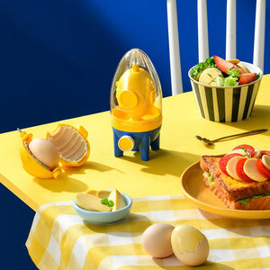 Rocket Manual Golden Egg Puller Scrambler Household Egg White Yolk Mixer Albumen Blender Without Breaking Eggs Kitchen Tools | TageUnlimited